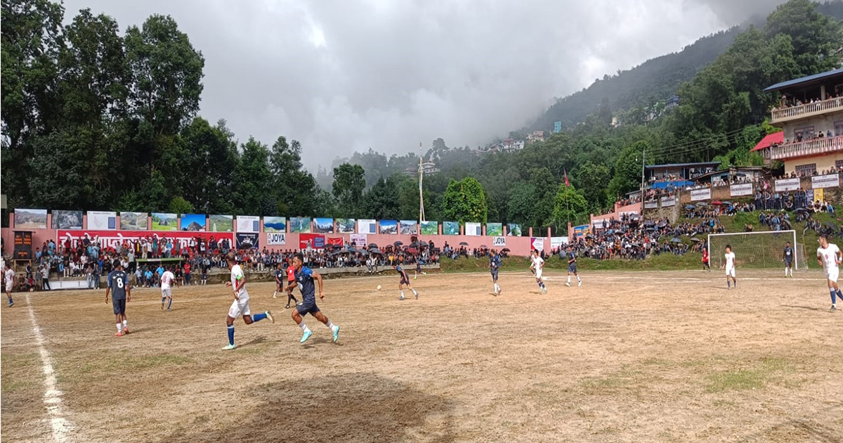 सगरमाथा यूथ क्लब ताप्लेजुङ गोल्डकपको फाइनलमा