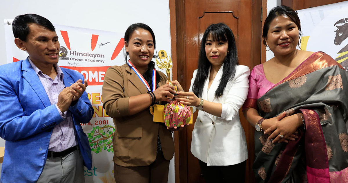 हिमालयन तीज चेसमा शान्ति च्याम्पियन