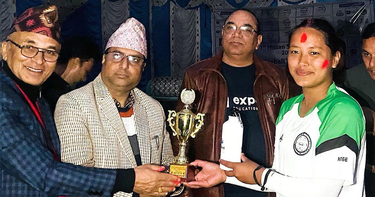 हिसान स्पोर्टस मिट: भलिबलमा विश्व र धरान आदर्शलाई उपाधि