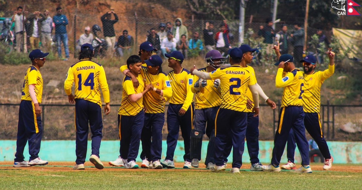 प्रधानमन्त्री कप क्रिकेट : गण्डकीद्वारा कर्णाली पराजित