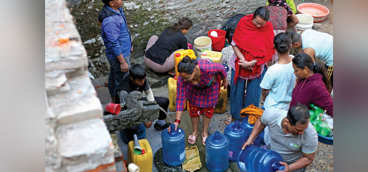 घट्दो भूमिगत पानीले हाहाकारको जोखिम