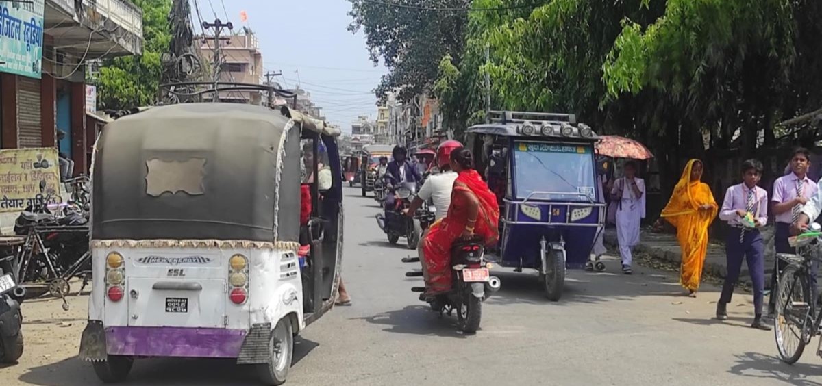 रौतहटमा ट्राफिक व्यवस्थापन भद्रगोल