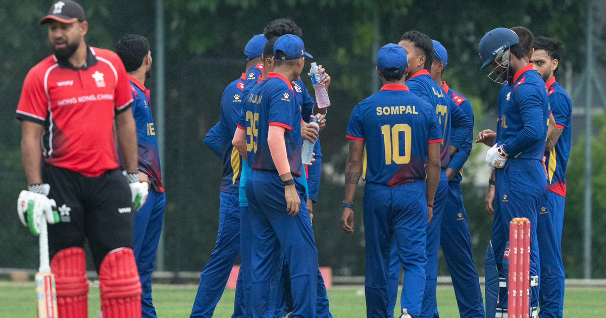 वर्षा बाधक बन्दा खेल रद्द, नेपाल फाइनलमा