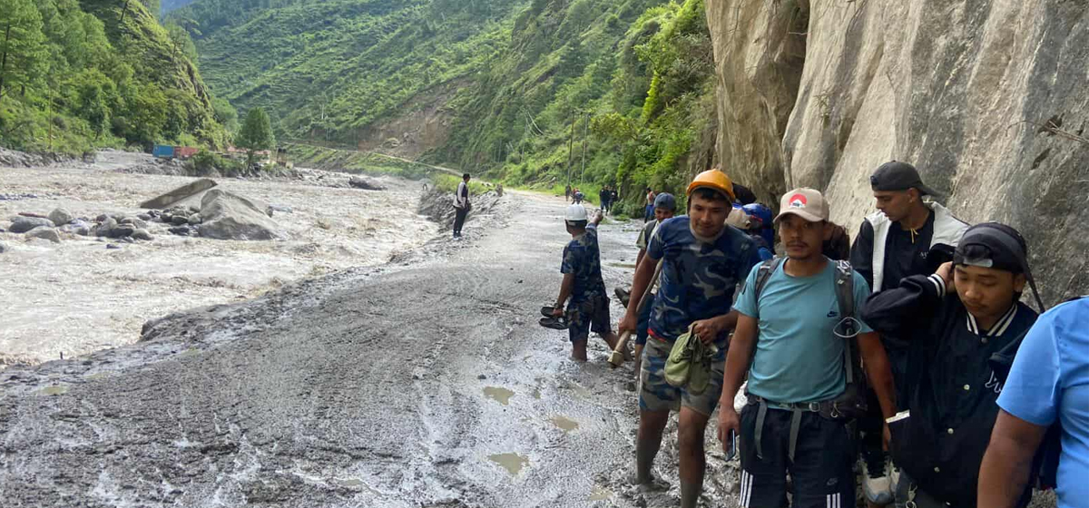 देशभर पाँच राजमार्ग पूर्ण रूपमा अवरुद्ध, सात एकतर्फी