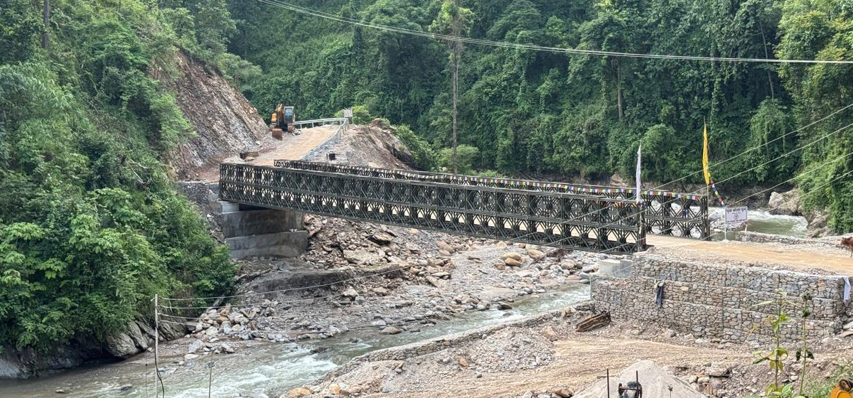 पुवा खोलामा बेलिब्रिज निर्माण, ३६ किमी दुरी छोटियो
