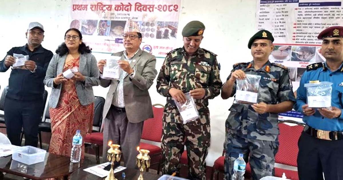 पोषिलो कोदो अब बिस्कुटमा