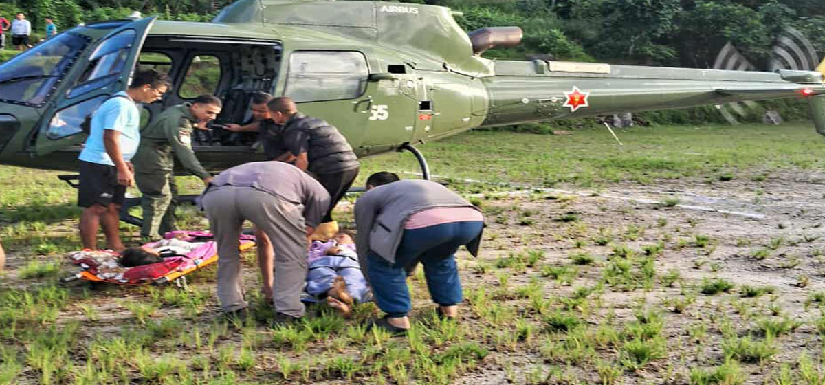 सेनाद्वारा उद्धार जारी - nagariknews.nagariknetwork.com