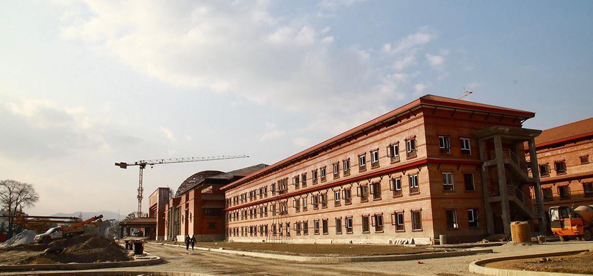 नयाँ संसद् भवन फागुन २१ अघि बन्ला?