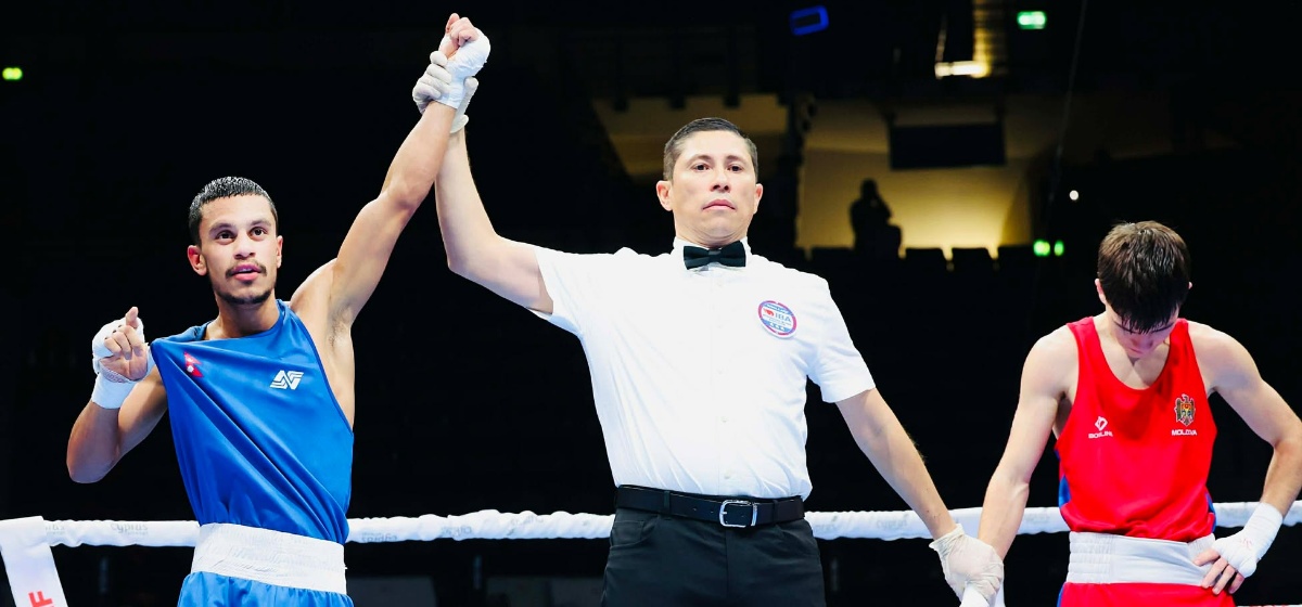 आइबिए विश्व बक्सिङमा नेपालको सुखद प्रदर्शन, लालप्रसाद क्वार्टरफाइनलमा