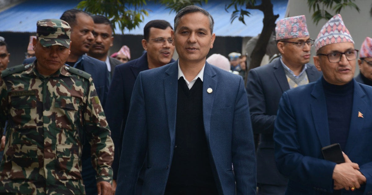 सरकारको प्रवक्ताको जिम्मेवारी गृहमन्त्री अर्याललाई