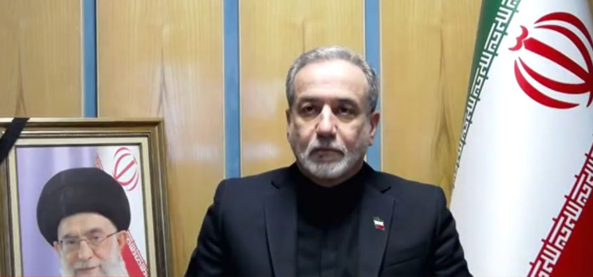 इरानी विदेशमन्त्रीले भने : इजरायललाई युद्ध अपराधको सजाय दिनुपर्छ