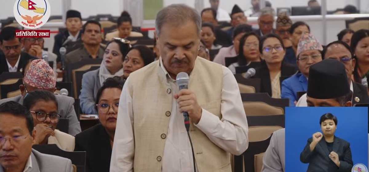 सीमा विवादबारे प्रधानमन्त्रीको भनाइ नेपालविरुद्धको प्रमाण हुन सक्छ, रेकर्डबाट हटाऔं : सांसद कँडेल
