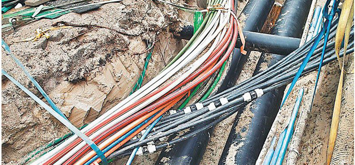 पोखरा ताररहित बन्दै : भूमिगत गर्ने काम ६५ प्रतिशत सकियो