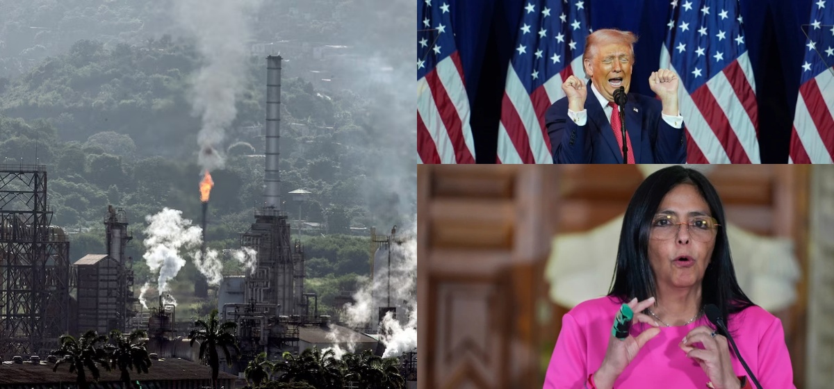 अमेरिकाले भेनेजुएलाबाट पाँच करोड ब्यारेल तेल पाउने ट्रम्पको दाबी