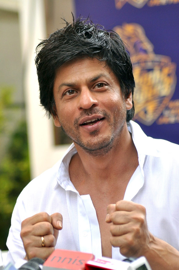 Shahrukh interacts with media after KKRs maiden IPL title