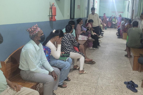दमौली अस्पतालबाट एक वर्षमा एक लाख सेवाग्राही लाभान्वित