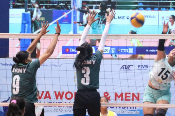 एनभिए महिला तथा पुरुष भलिबल : प्रतिभाको पुनरागमनमा न्यु डायमन्ड सेमिफाइनलनजिक