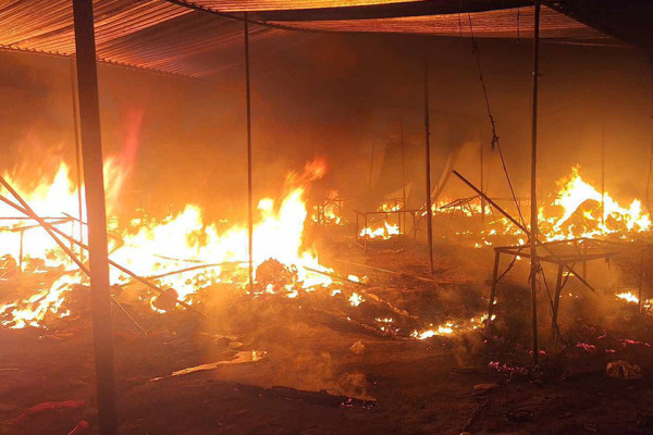 आगलागीबाट दुई जनाको मृत्यु, नौ घाइते