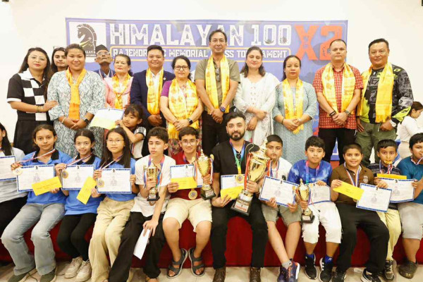 हिमालयन ब्लिट्ज चेसको उपाधि फिडेमास्टर क्षितिजलाई