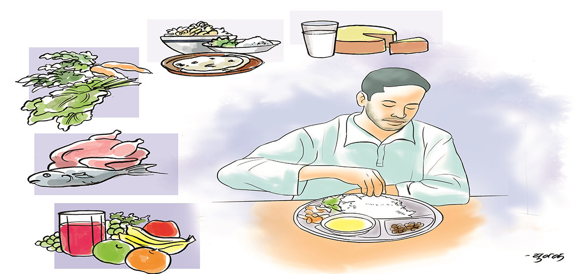 जस्तो बन्ने उस्तै खाना छान्ने