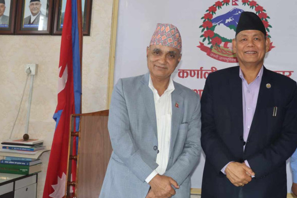 खेलकुद मन्त्रीसँग मुख्यमन्त्रीले भने: दशौँ राष्ट्रिय खेलकुदको मिति नसर्ने गरी तोक्नुस्