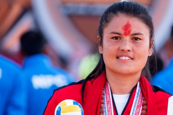 म्याग्दीमा महिला भलिबल कप्तान अरुणाको स्तम्भ बनाइने