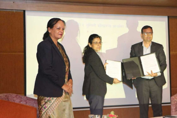 गण्डकी र लुम्बिनीमा अप्टिकल फाइबर विस्तारको सम्झौता