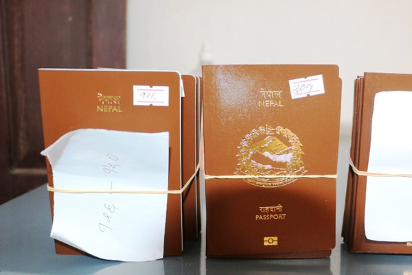 अब राहदानी छपाइसँगै वितरण साविक अनुसार