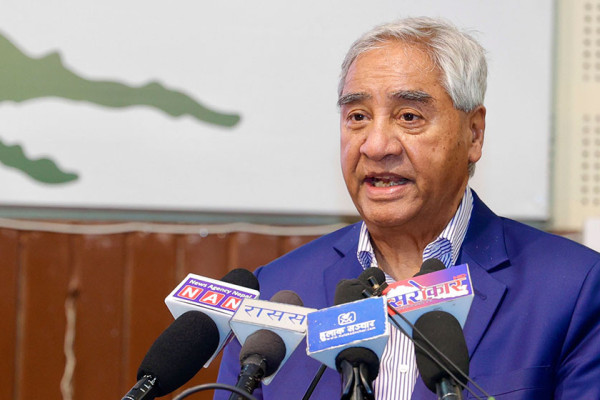 बालुवाटारबाट देउवाले भने: सबै पार्टी चुनावमा जान तयार छन्, वातावरण हुनुपर्‍यो