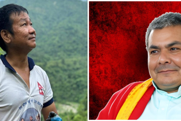 मेयर हर्क भन्छन् : दुर्गा प्रसाईं जी...तपाईँ पनि ढुङ्गा बोक्न आउनु है