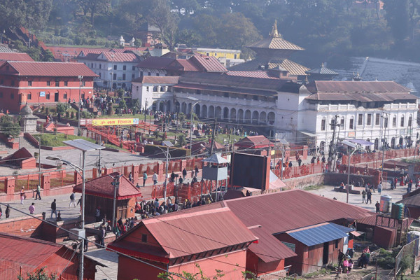पशुपतिनाथमा धनुर्मास पूजा