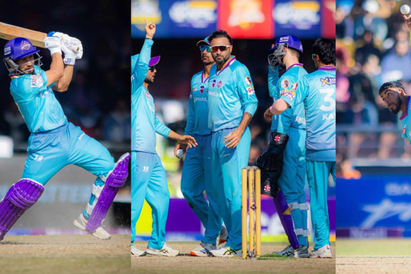 त्रिवि क्रिकेट मैदानमा काठमाडौंले मच्चाएको सनसनी