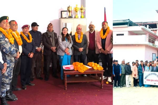 ताप्लीमा सुरक्षा निकायसँग स्थानीयको अन्तरक्रिया