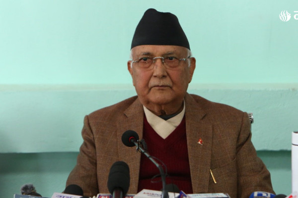 आफ्नै घरमा आगो लगाउने र लुटपाट गर्नेहरूका कारण देश बदनाम भयो: अध्यक्ष ओली