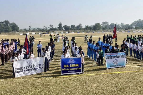 लहानमा २८ विद्यालय सम्मिलित टी-२० क्रिकेट