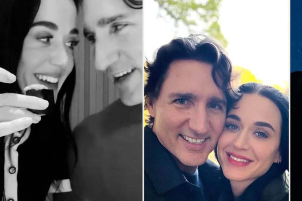 तस्बिर सेयर गर्दै गायिका केटी पेरीले गरिन् जस्टिन ट्रुडोसँगको सम्बन्धको घोषणा