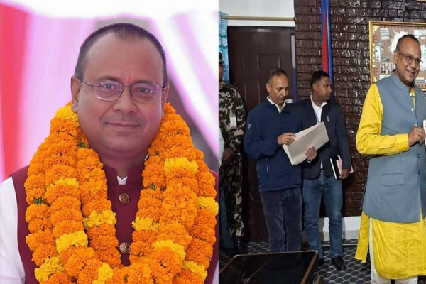 मधेस भवनमा मुख्यमन्त्रीको शपथ हुँदै