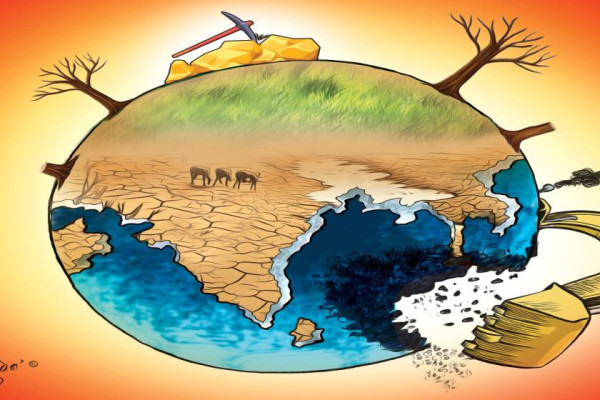 दुर्लभ खनिज जोखिमपूर्ण उत्खनन