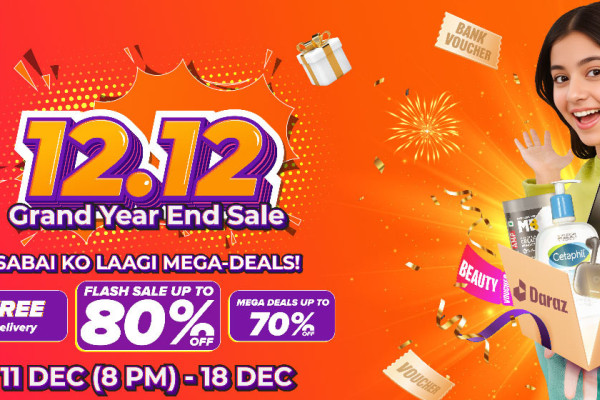 दराजले घोषणा गर्यो ‘१२.१२ ग्राण्ड इयर एन्ड सेल’