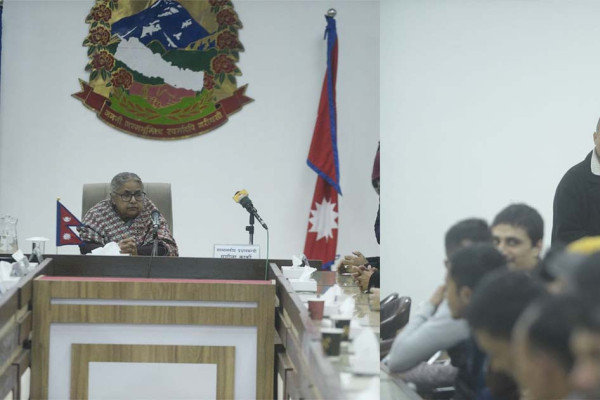 प्रधानमन्त्रीले भनिन्- म तपाईंहरूकै आमा नै रहनेछु, सुदन मेरो जेठो छोरा हुन्