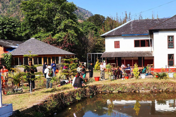 दरबारको सौन्दर्यीकरणपछि पर्यटकको आकर्षण बढ्दै