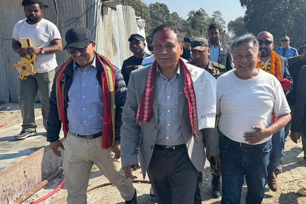 बाराको दुधौरा पुल पुसभित्र सञ्चालनमा ल्याइने प्रतिबद्धता