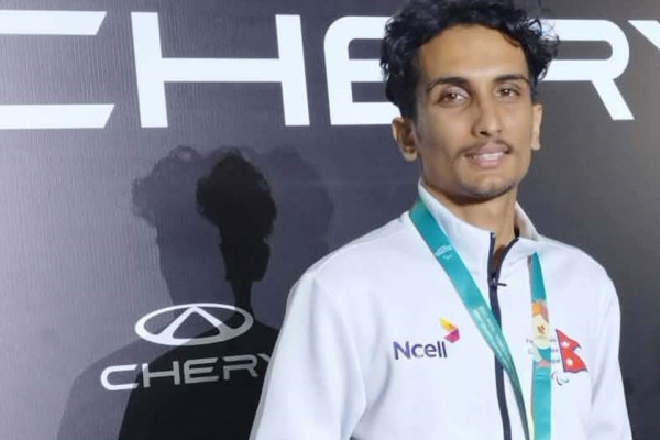 एसियन युथ पारा गेम्सः नेपाललाई टेबलटेनिसमा रजत पदक