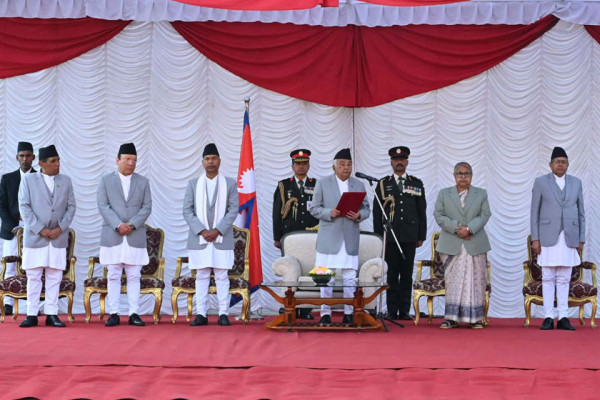 नवनियुक्त चार मन्त्रीले लिए शपथ, कसले कुन मन्त्रालय पाए ?