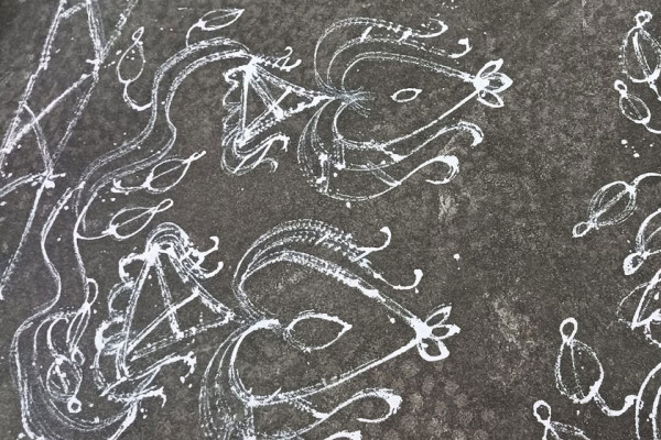 मिथिला मौलिक लोककला ‘अरिपन’