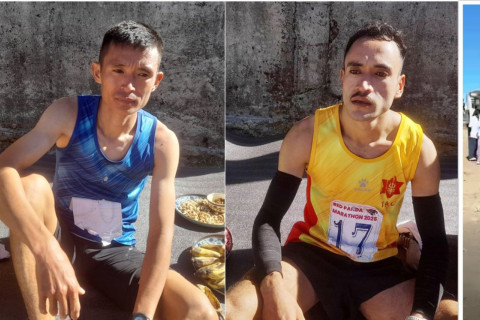 इलाम–सन्दकपुर रेडपान्डा म्याराथन :  पुरुषतर्फ विशाल र महिलातर्फ निर्मला राई पहिलो