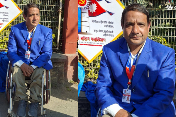 पोलियो जितेर राजनीतिमा जमेका कृष्ण: ‘नीति निर्माणमा पहुँच स्थापित गर्न उम्मेदवारी’
