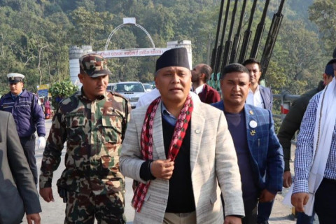 कर्णाली चिसापानी जलविद्युत अगाडि बढाउँदैछौं : मन्त्री कुलमान घिसिङ