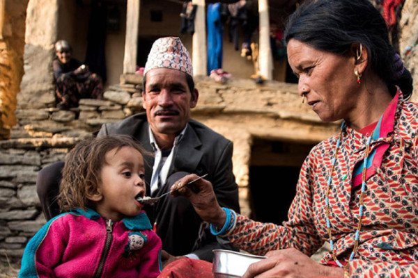 ‘कुपोषण अन्त्यका लागि स्तरउन्नति गरिएको खाद्यान्न अनिवार्य’