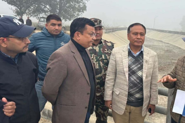 टनकपुर ब्यारेजबाट छिट्टै पानी पाउनेमा विश्वस्त छौँ : मन्त्री घिसिङ